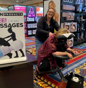 Trade Show Massage Therapist